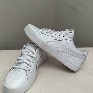 Puma Classic White Leather Sneakers